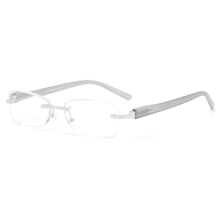 Dachuan Optical DRM368008 China Supplier Rimless Metal Reading Glasses With Plastic Legs (17)